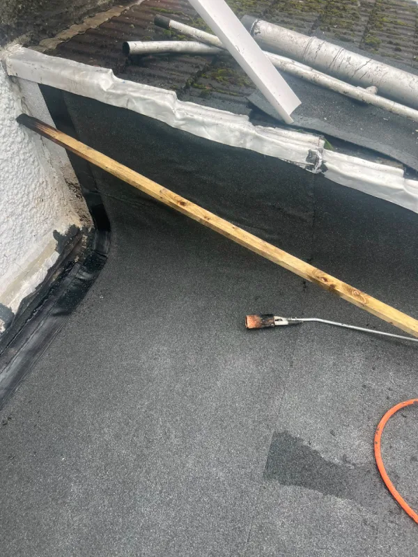 new roof flat roof